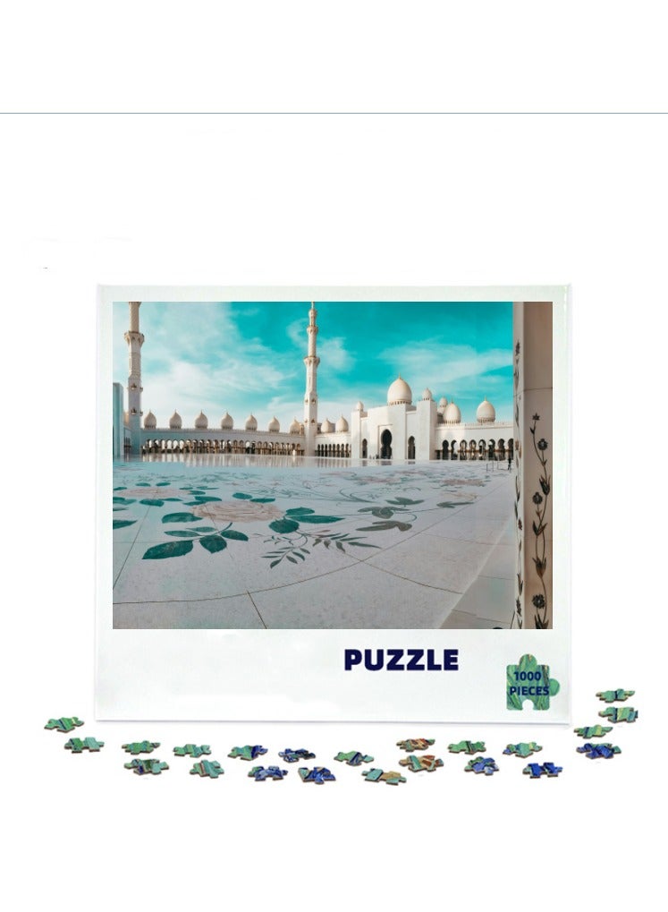Anna 1000-Piece Thick Paper Puzzle for Stress Relief and Decoration - Image 1