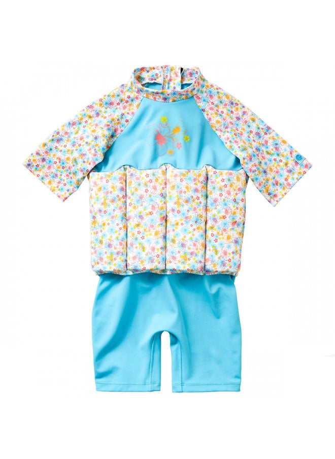 Splash About Splash About Kids' UV Sun Protection Floatsuit, Flora Bimbi, 2-4 Years  - Image 1