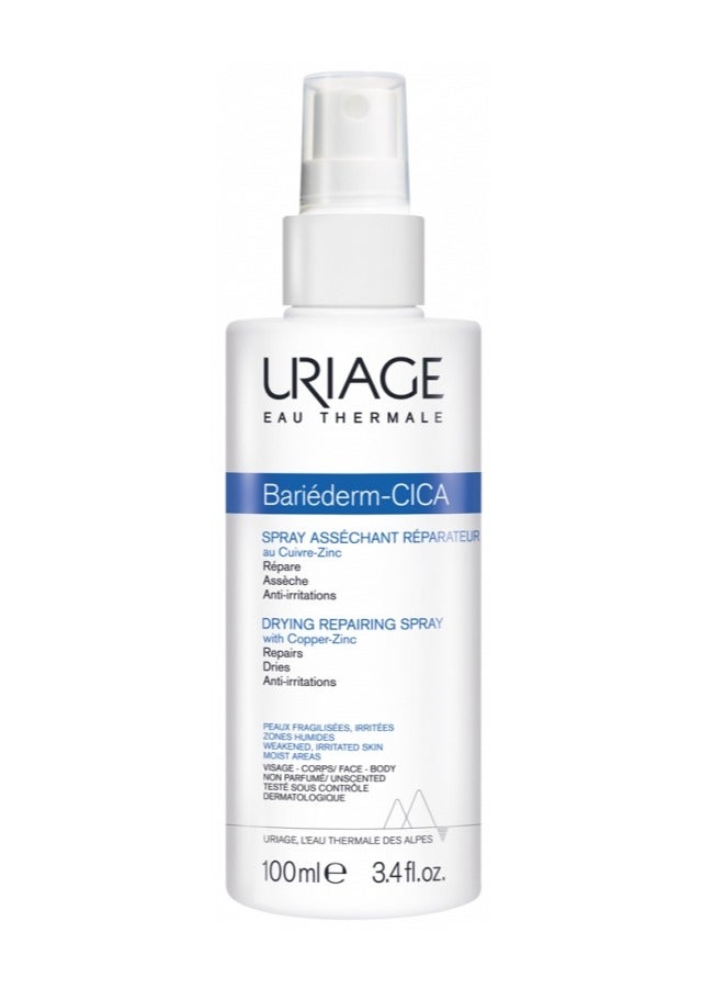Uriage Bariéderm Cica Drying Repairing Spray 100ml