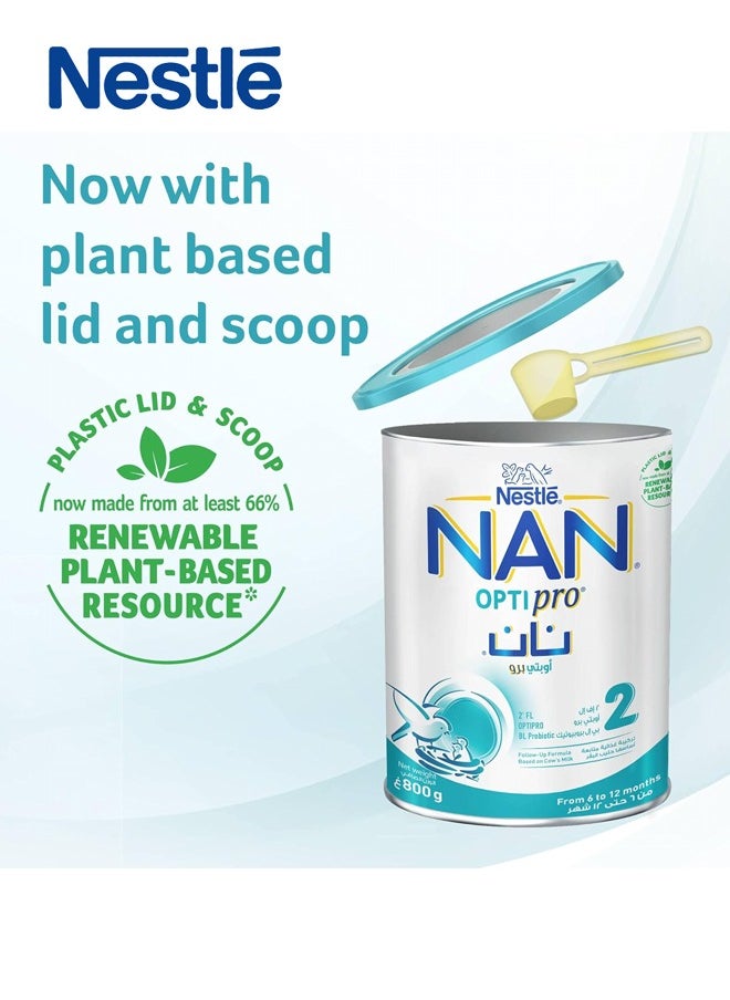 Nestle Nan Optipro 2 Infant Formula, 800g  - Image 3