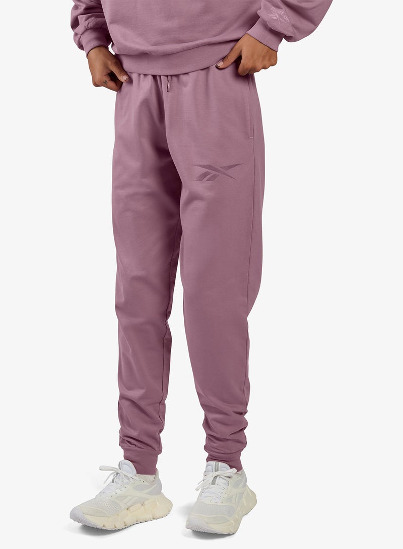 Reebok Satin Logo Jogger Pants - Image 1