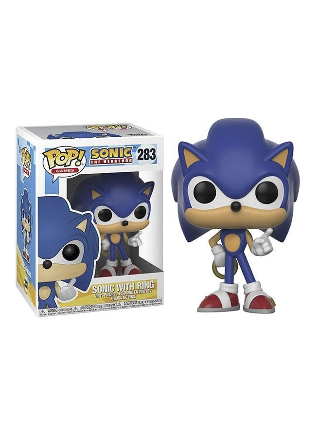 Funko - Pop! Games: Sonic - Sonic w/ Ring - Image 1