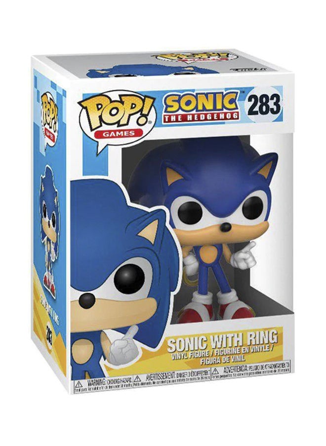 Funko - Pop! Games: Sonic - Sonic w/ Ring - Image 1
