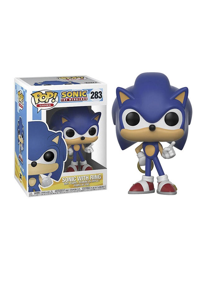 Funko - Pop! Games: Sonic - Sonic w/ Ring - Image 1