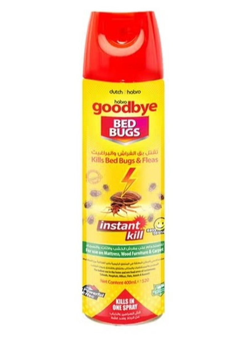 جودباي وداعا لبق الفراش والبراغيث، بخاخ قاتل للبراغيث هو مبيد حشري متخصص مصمم لاستهداف بق الفراش والبراغيث والقضاء عليها بشكل فعال. - Image 1