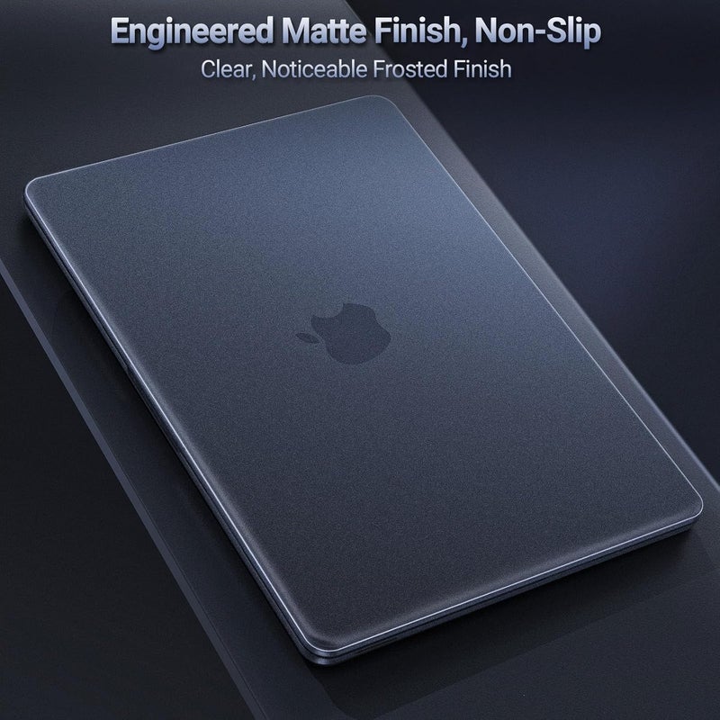 MOSISO Compatible with MacBook Neo Case 13 inch 2026 Release Model A3404, Seamlessly Closes&Fingerprints-Resistant Protective Hard Shell Cover, Great for Work Travel Study Daily Use, Indigo Clear - Image 5