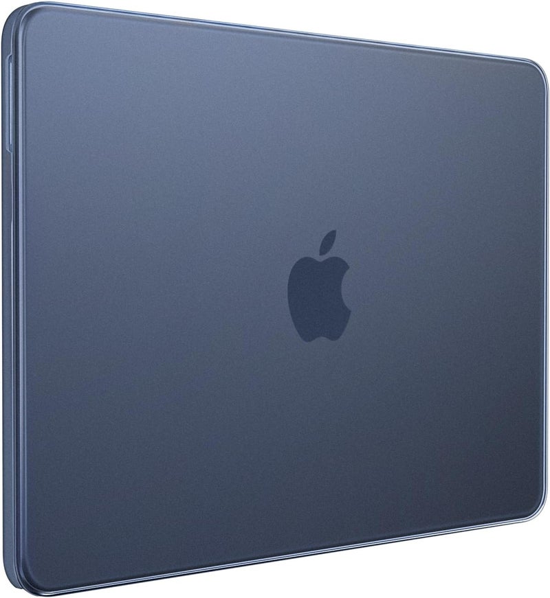 MOSISO Compatible with MacBook Neo Case 13 inch 2026 Release Model A3404, Seamlessly Closes&Fingerprints-Resistant Protective Hard Shell Cover, Great for Work Travel Study Daily Use, Indigo Clear - Image 1