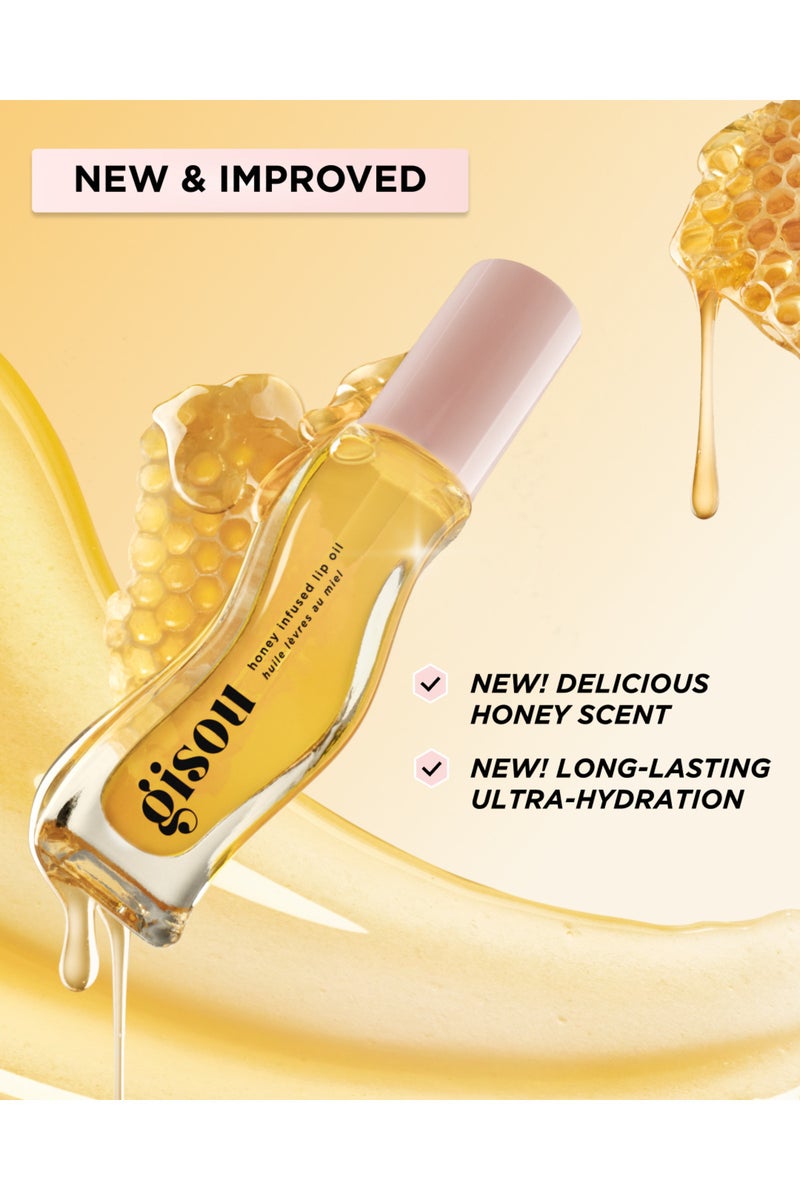 Gisou Gisoo Lip Gloss & Moisturizer 8ml - Honey - Image 2