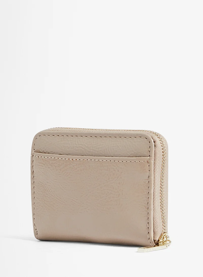 Ted Baker Crinnie Crinkle Icon Small Zip Around Purse