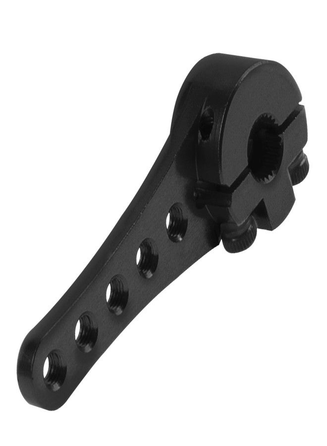 Vgoohobby 3Pack Aluminum 25T Servo Horn Long Steering Servo Arm Compatible with Futaba Savox Power HD Xcore 1/8 1/10 TRX4 SCX10 RC Crawler (Black) - Image 5