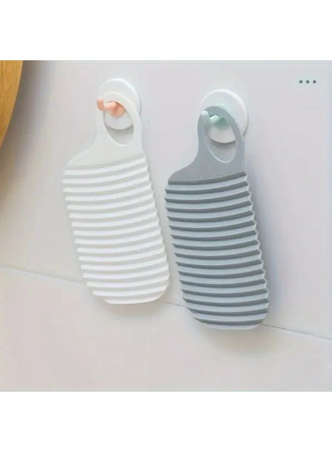Gray Portable Folding Washing Board Non Slip Design For Laundry Kitchen Bathroom - Image 5