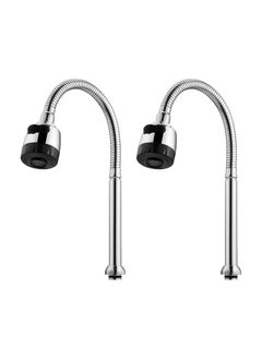 LAWAZIM Kitchen Faucet with Flexible Sprayer Head Set of 2 - 50cm - Pull-Down Water Tap Sprayer, Dual Spray Modes, Leak-Proof, Water-Saving, High Arc, Easy Installation, Flexible Reach for Large Sinks  - Image 1