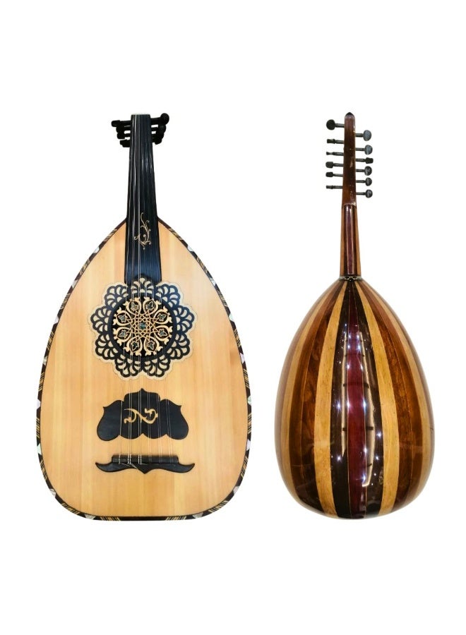 Musical Oud Lux Bandari First Grade Swedish Top Walnut Rosewood Oak Back