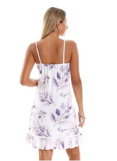REDCOTTON Red Cotton- woman's summer  Short Nightgown  comfy-purple  - Image 3