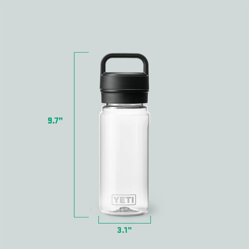 YETI Yonder 600 ml/20 oz Water Bottle with Leakproof Yonder Chug Cap, Clear - Image 4