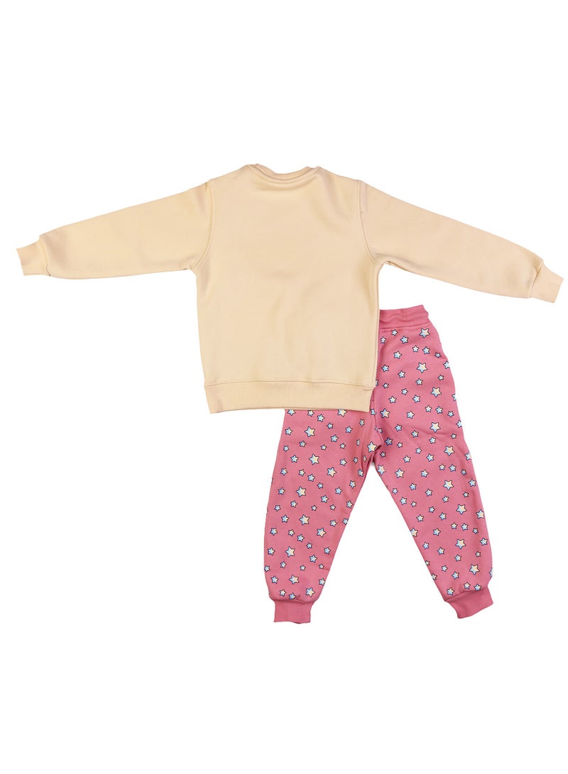 زيركون بيجامة شتوي بناتي - 2221 - Image 3