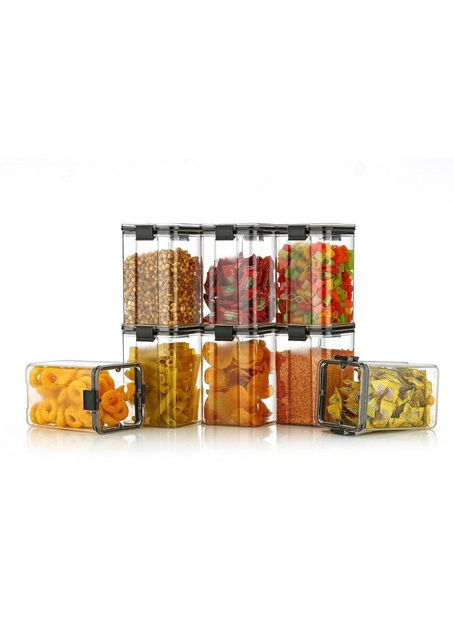 Rylan Kitchen Containers Set, Air Tight Container for Kitchen Storage Set, Kitchen Accessories Items, Kitchen Organizer Items and Storage (1100 ml Set of 8) - Image 2