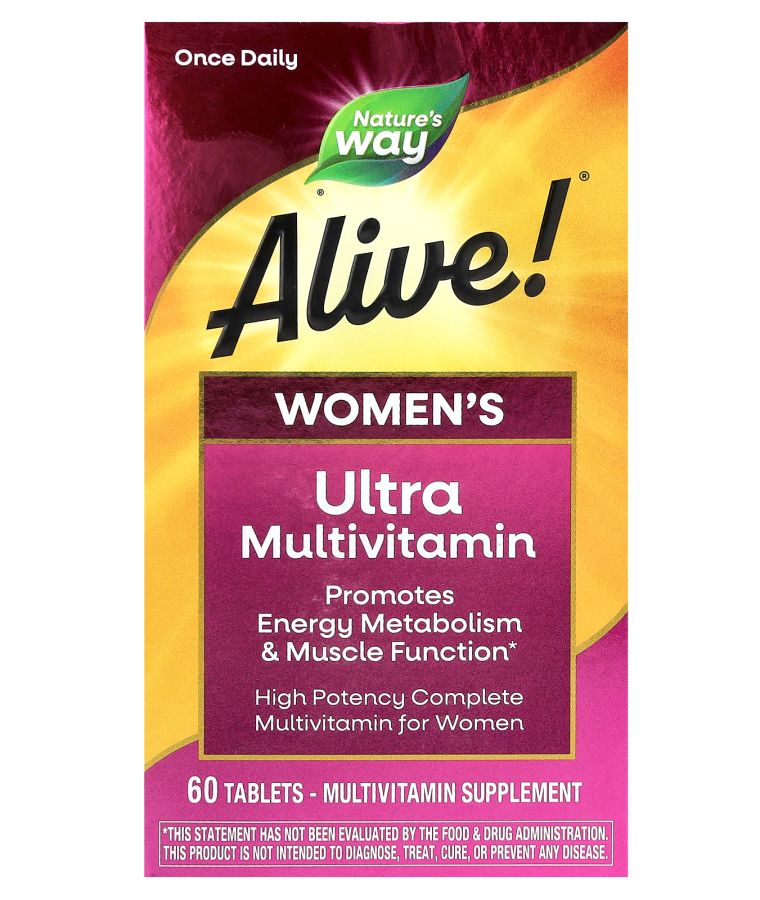 Alive! Women's Ultra Multivitamin 60 Tablets