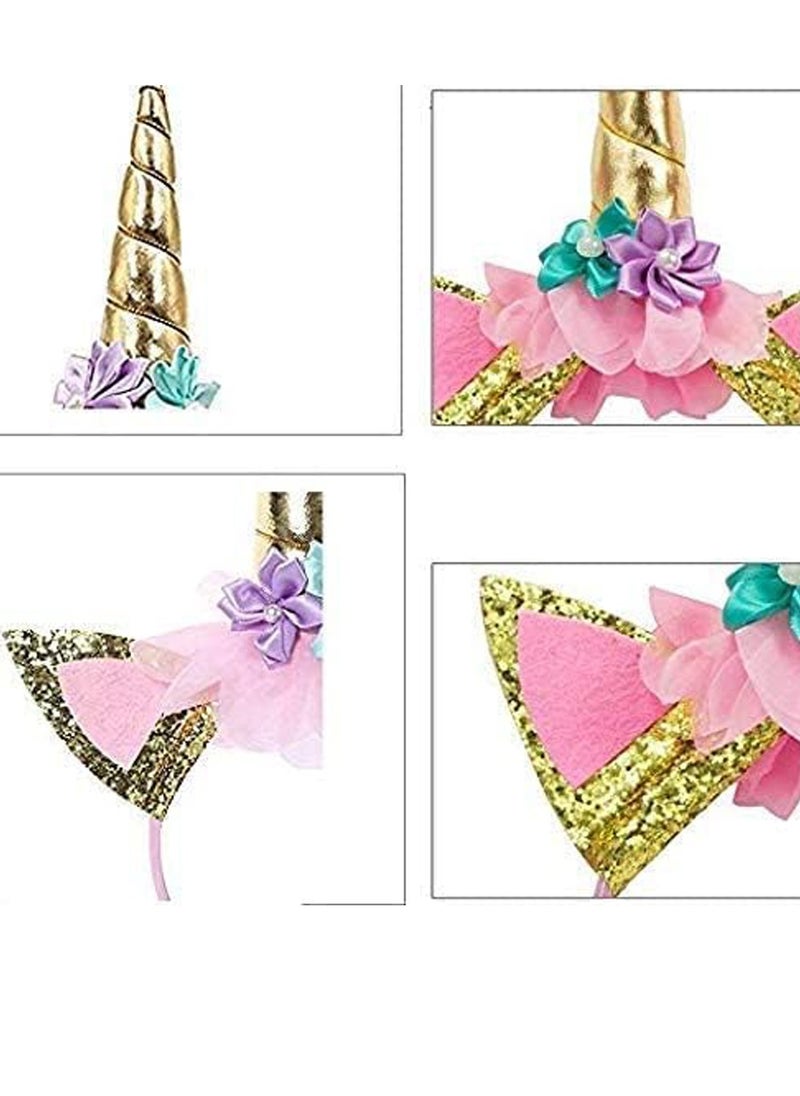 Brain Giggles - Brain Giggles Unicorn Headband Headwear Accessory for Party Decoration Cosplay Costume - Image 1
