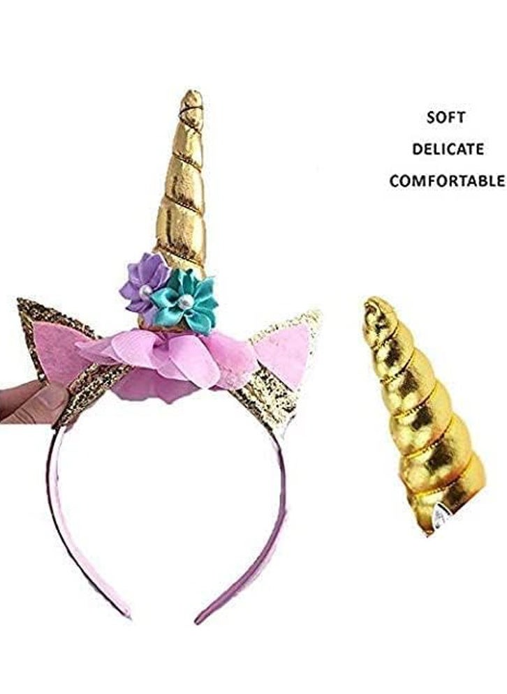 Brain Giggles - Brain Giggles Unicorn Headband Headwear Accessory for Party Decoration Cosplay Costume - Image 1