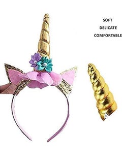 Brain Giggles Brain Giggles Unicorn Headband Headwear Accessory for Party Decoration Cosplay Costume  - Image 4
