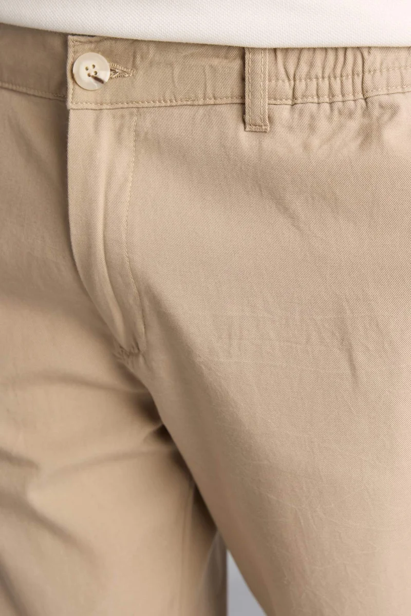 Defacto  Regular Fit Elastic Waist Straight Leg Trousers for Men | Best Price UAE