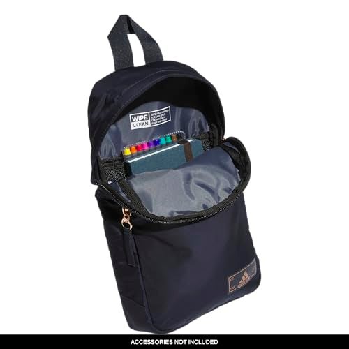 adidas Essentials Crossbody – Athletic Sling Bag with Phone Pocket, Legend Ink Blue/Rose Gold/2.0, One Size - Image 3