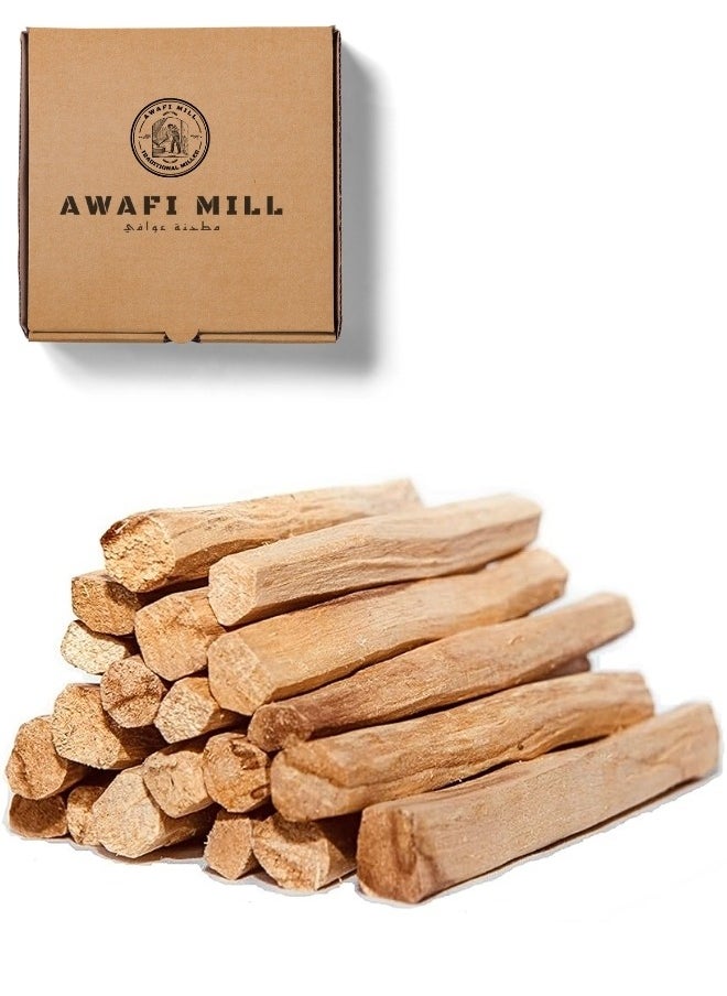 Awafi Mill Palo Santo Sticks from Peru | Carefully Selected | Sustainably Sourced | Sacred Wood from Peru | Natural Palo Santo - (1-60 Sticks))  - Image 1