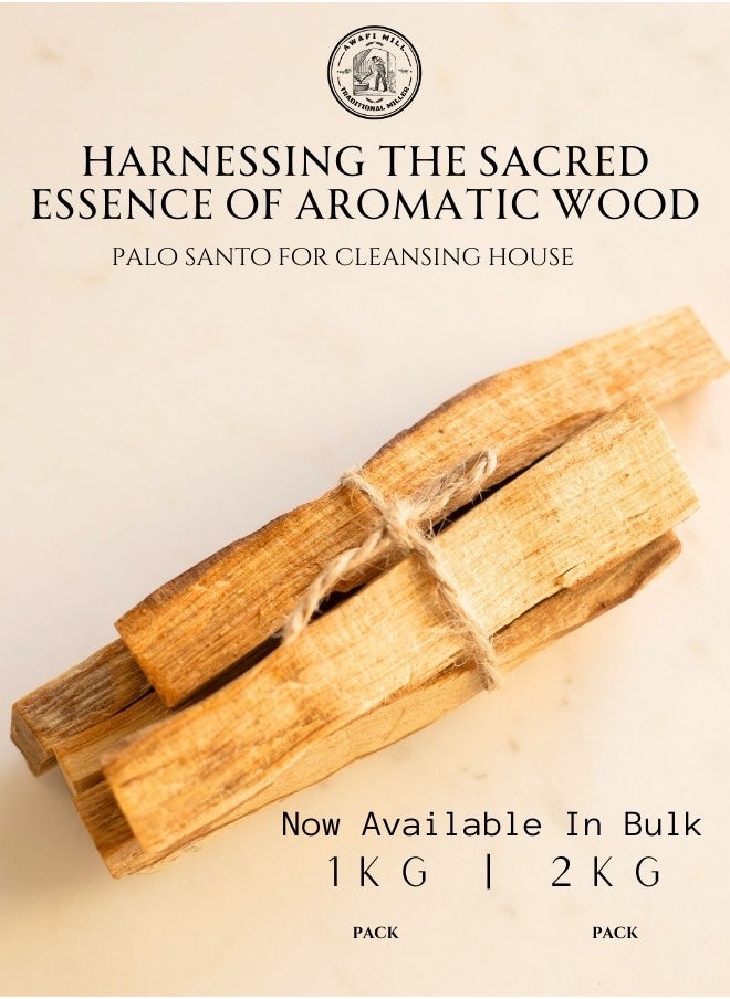 Awafi Mill - Palo Santo Sticks from Peru | Carefully Selected | Sustainably Sourced | Sacred Wood from Peru | Natural Palo Santo - (1-60 Sticks)) - Image 1
