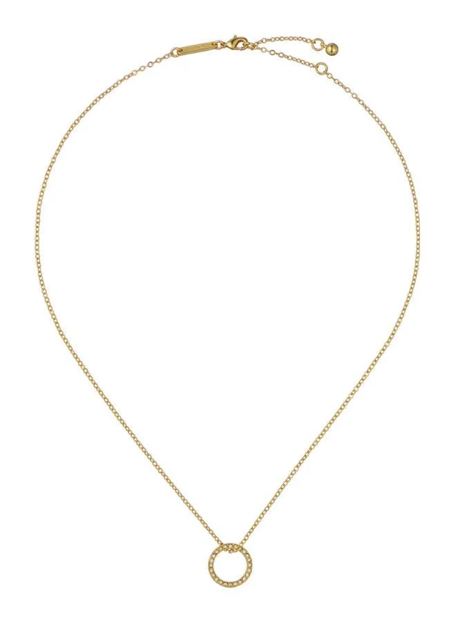 تيد بيكر Heri Crystal Hoop Pendant Necklace