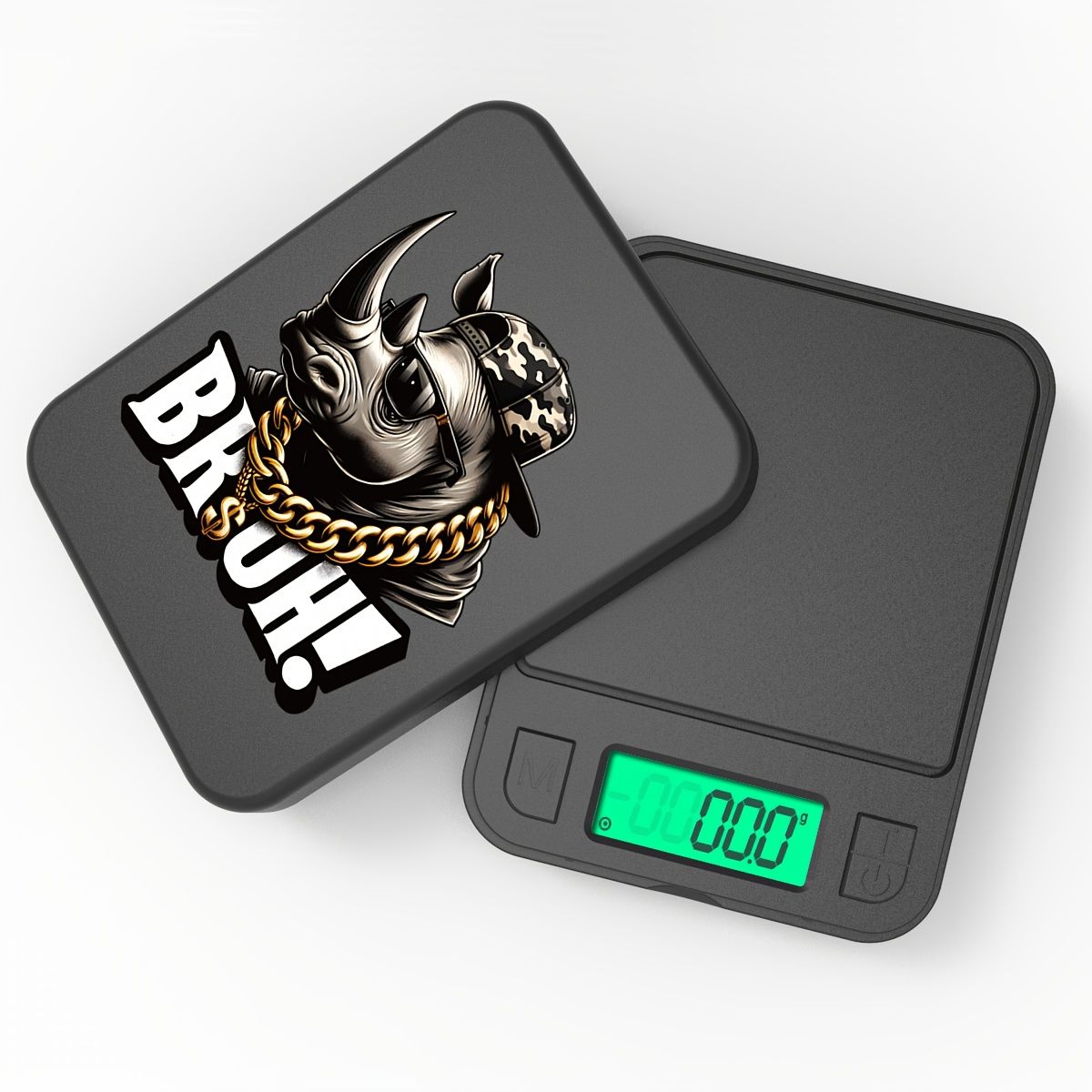 0.01g 200g Portable Digital Scale Electronic Pocket Scale For Gem Gold Silver Powder Coffee Bean With Protective Cover Tray LCD Green Backlight Precise Weighing Giraffe