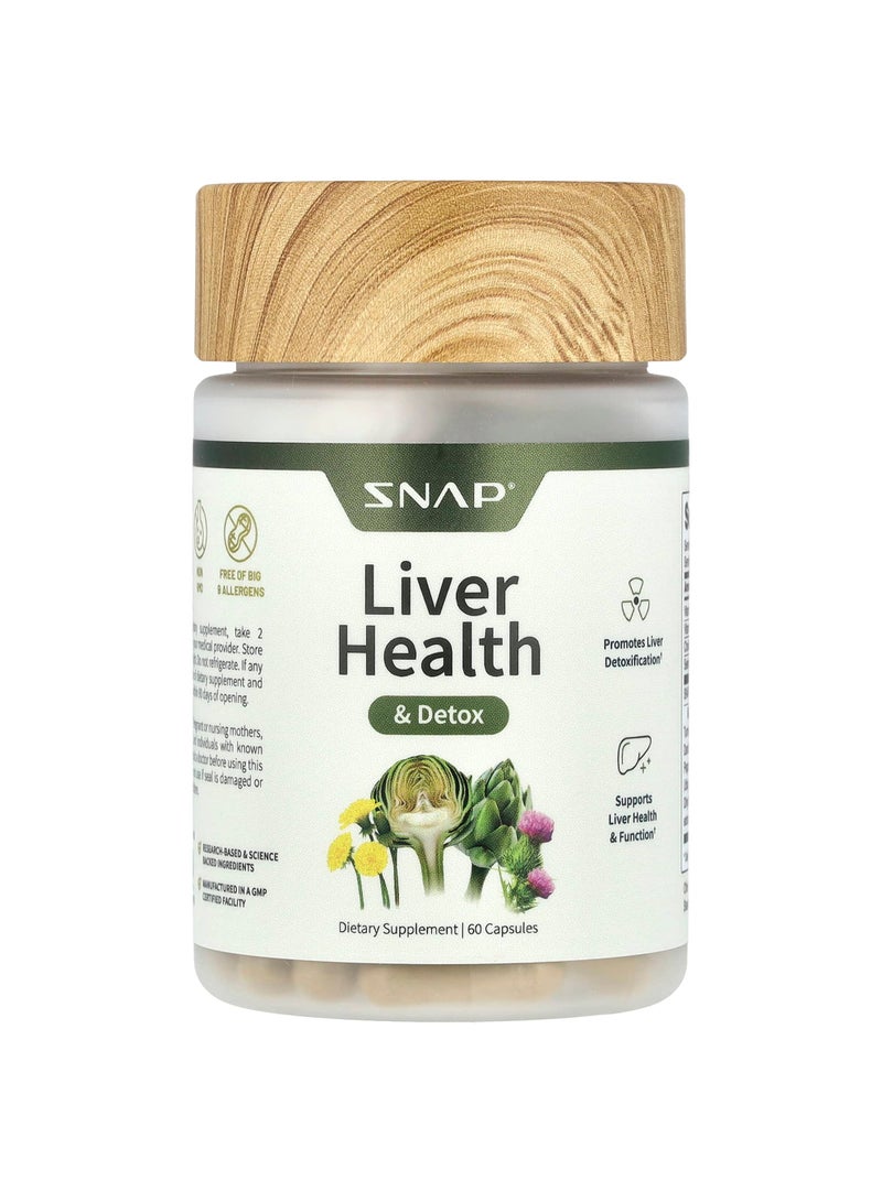 Liver Health & Detox, 60 Capsules