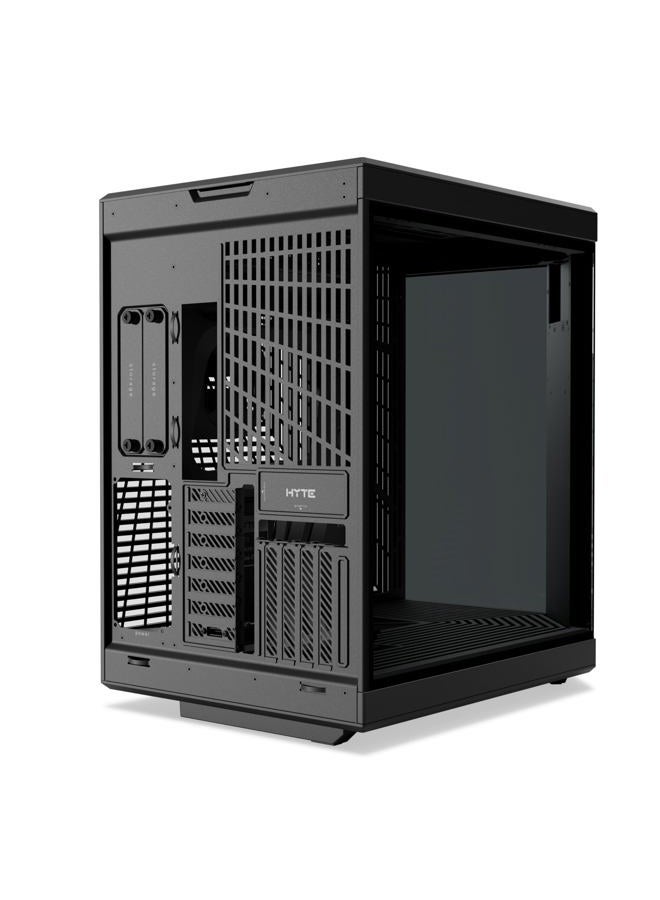 HYTE حالة Y70 تاتش إنفينيت ثنائية الغرفة ATX متوسطة البرج بتصميم عصري مع شاشة تعمل باللمس LCD بدقة 2.5K - أسود داكن - Image 4
