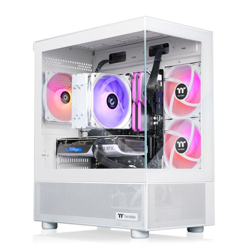 Thermaltake LCGS View u2460TS-170 Gaming Desktop (Intel® Core™ Ultra 5 245KF, ToughRam 32GB DDR5 6000MT/s RGB Memory, NVIDIA GeForce® RTX 5060 Ti, 1TB NVMe M.2, WiFi, Windows 11) V17S-B860-56T-LCS - Image 5