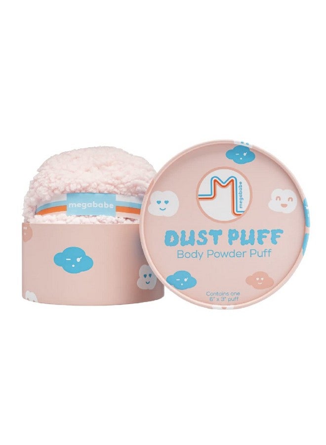 Megababe Body Powder Applicator - Dust Puff | Oversize (6” x 3”) Powder Puff | Powder Sold Separately - Image 1