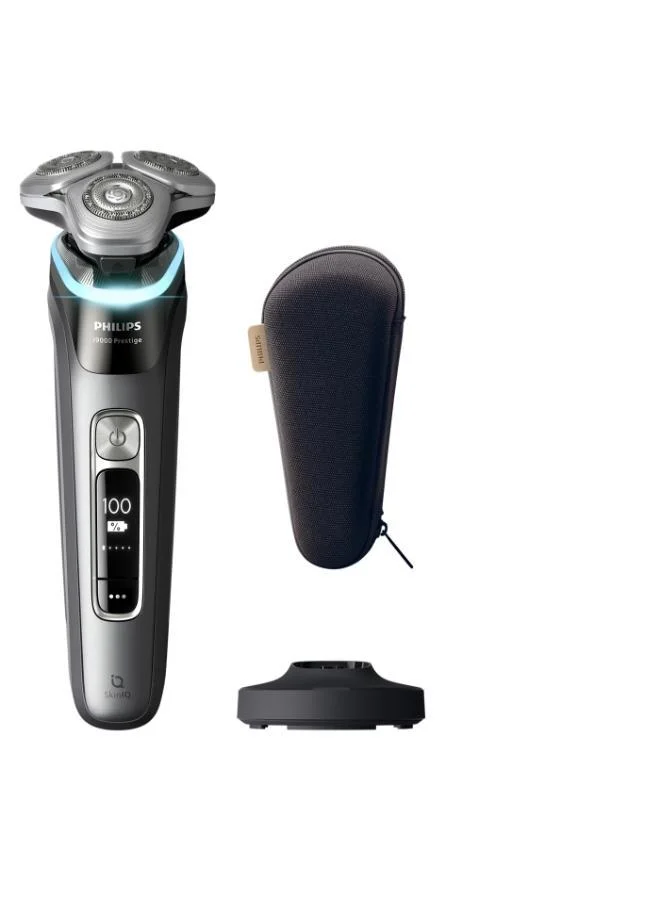 فيليبس فيليبس  برستيج ماكينة حلاقة كهربائية رطبة وجافة مع سكين كيو