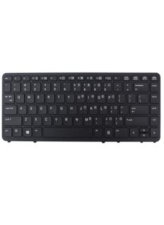 ماركة غير محددة لوحة مفاتيح بديلة لجهاز الكمبيوتر المحمول HP EliteBook 840 G1 G2 / 850 G1 G2 / HP ZBook 14 Mobile Workstation Series المزود بإضاءة خلفية (إطار أسود بدون مؤشر)  - Image 1