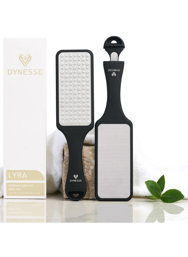 DYNESSE Foot File. Best Premium Pedicure Foot Rasp and Callus Remover. 3-in-1 Tool. Removes Hard Skin. No Risk of Injury. Stainless Steel. Ergonomic Handle. Washable. Works on Both Wet and Dry Feet. - Image 1