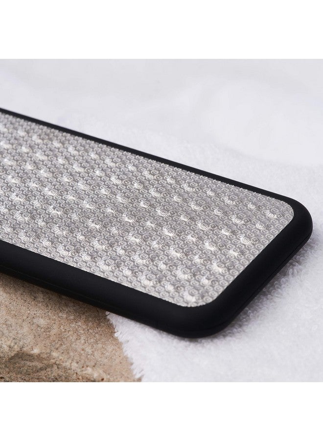 DYNESSE Foot File. Best Premium Pedicure Foot Rasp and Callus Remover. 3-in-1 Tool. Removes Hard Skin. No Risk of Injury. Stainless Steel. Ergonomic Handle. Washable. Works on Both Wet and Dry Feet. - Image 5