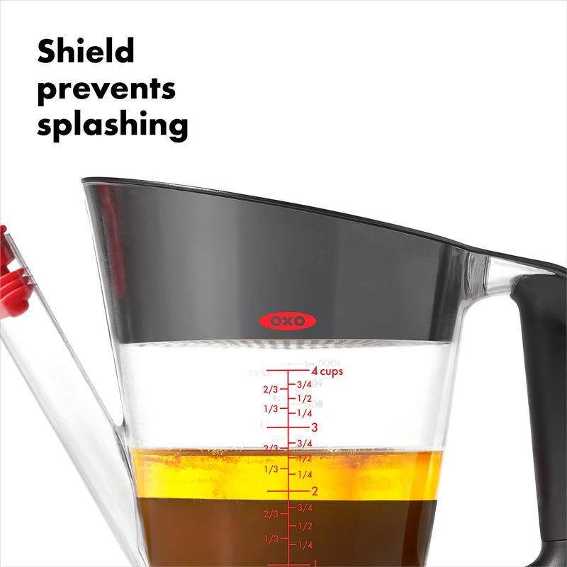 OXO Good Grips 4 Cup Fat Separator, Clear - Image 2