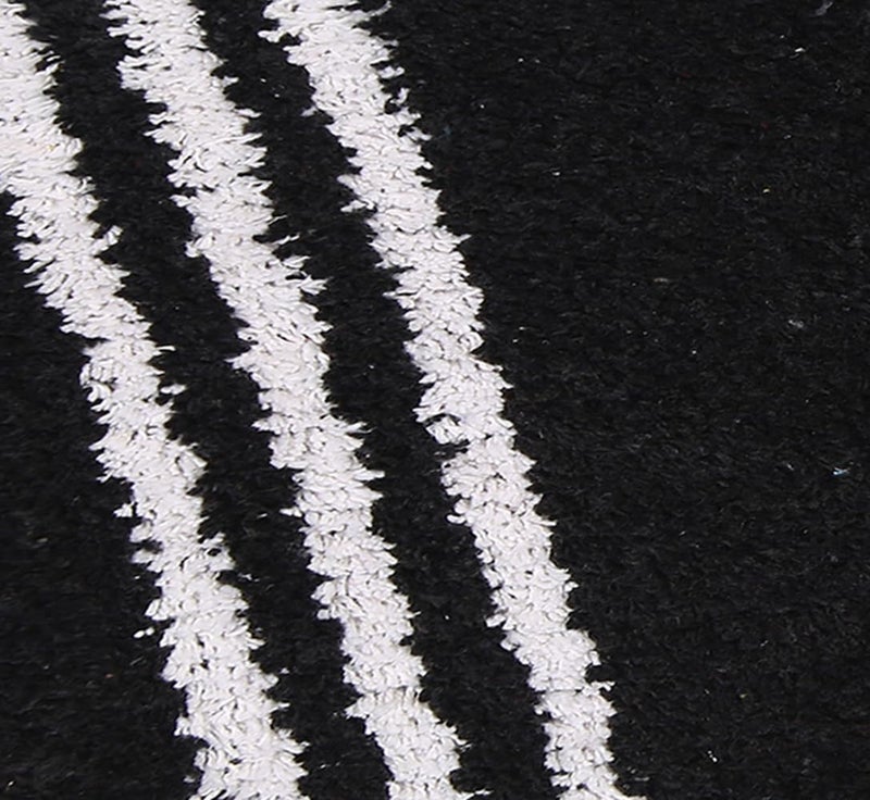 AAZEEM حصيرة امتصاص للمداخل الداخلية، حصيرة غير قابلة للانزلاق لمدخل الباب الأمامي، سجادة أرضية من القطن الناعم للمنزل، شرفة الفندق، حصائر للأرضيات في المنزل، مطبخ، حصيرة باب أرضية |- عبوة من 2 | 35 × 55 سم | - Image 4