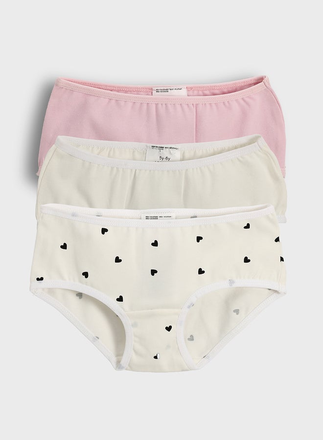LC WAIKIKI Printed Girl's Panties 3 pcs - Image 1