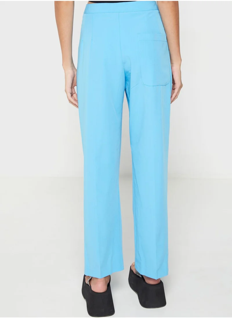 Topshop Petite High Waist Pants