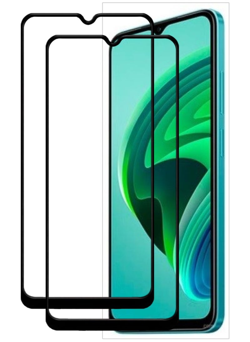 ACLIX 2 Pieces Antistatic ESD Dustproof Premium Quality High Definition Tempered Glass Screen Protector Designed For Xiaomi Redmi Note 11E - Image 1