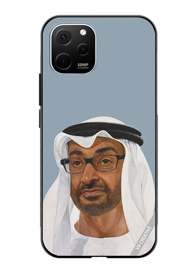 VR CREATIVE Protective Case Cover For Huawei Enjoy 50z Sheikh Mohamed Bin Zayed Al Nahyan Design Multicolour - Image 1
