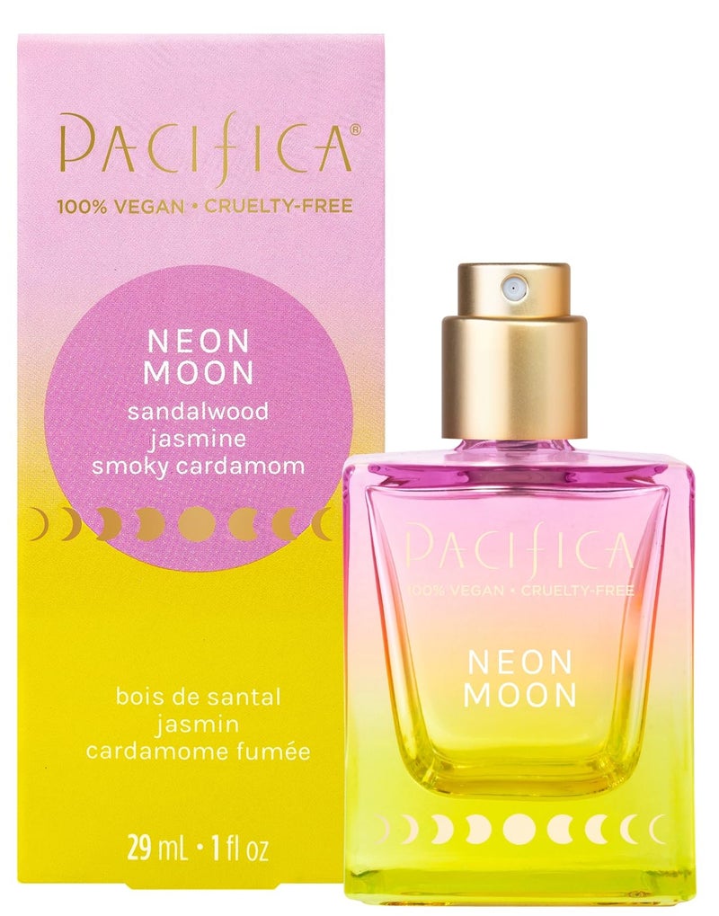 Pacifica Beauty Neon Moon Spray Perfume - Energetic Sandalwood Jasmine Smoky Cardamon - Clean Vegan Eau de Toilette, 1 fl oz - Image 1