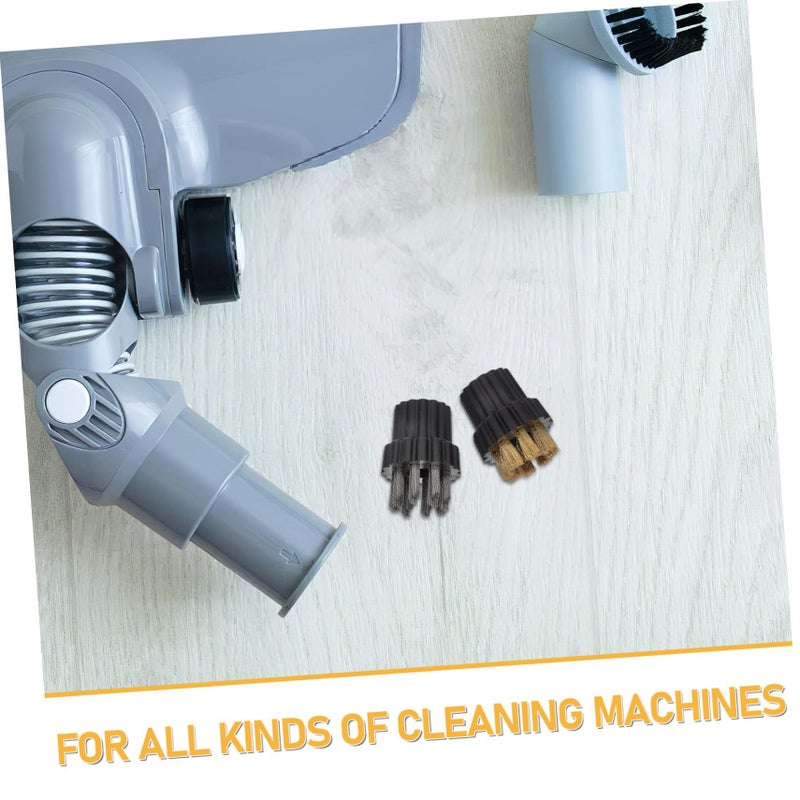 10Pcs Steam Mop Brush Head Replacement Parts White for Household Use - Image 4