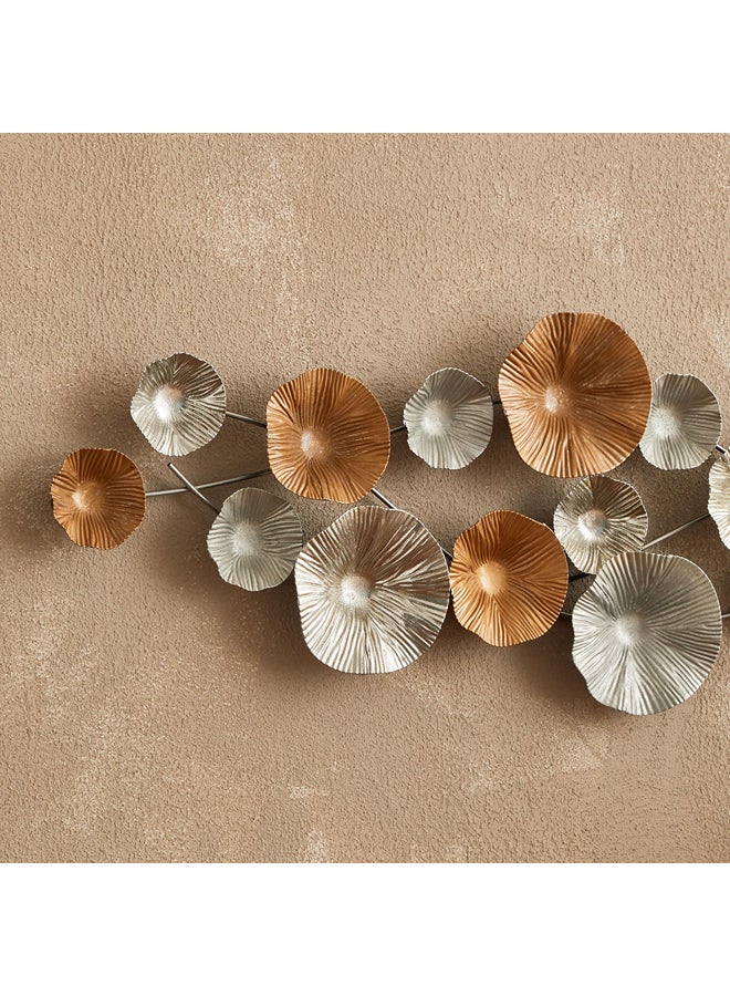 هوم بوكس زينة حائط معدنية مستديرة من بيرسي - 27x5x75 سم - Image 3