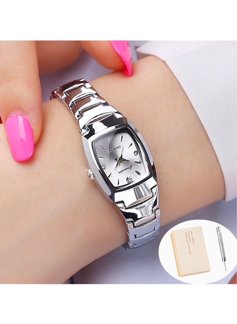 Comudir Silver Women's Quartz Analog Watch - Image 1
