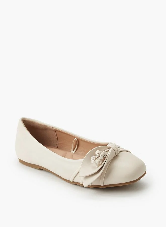Little Missy Girls Slip-On Ballerina Shoes